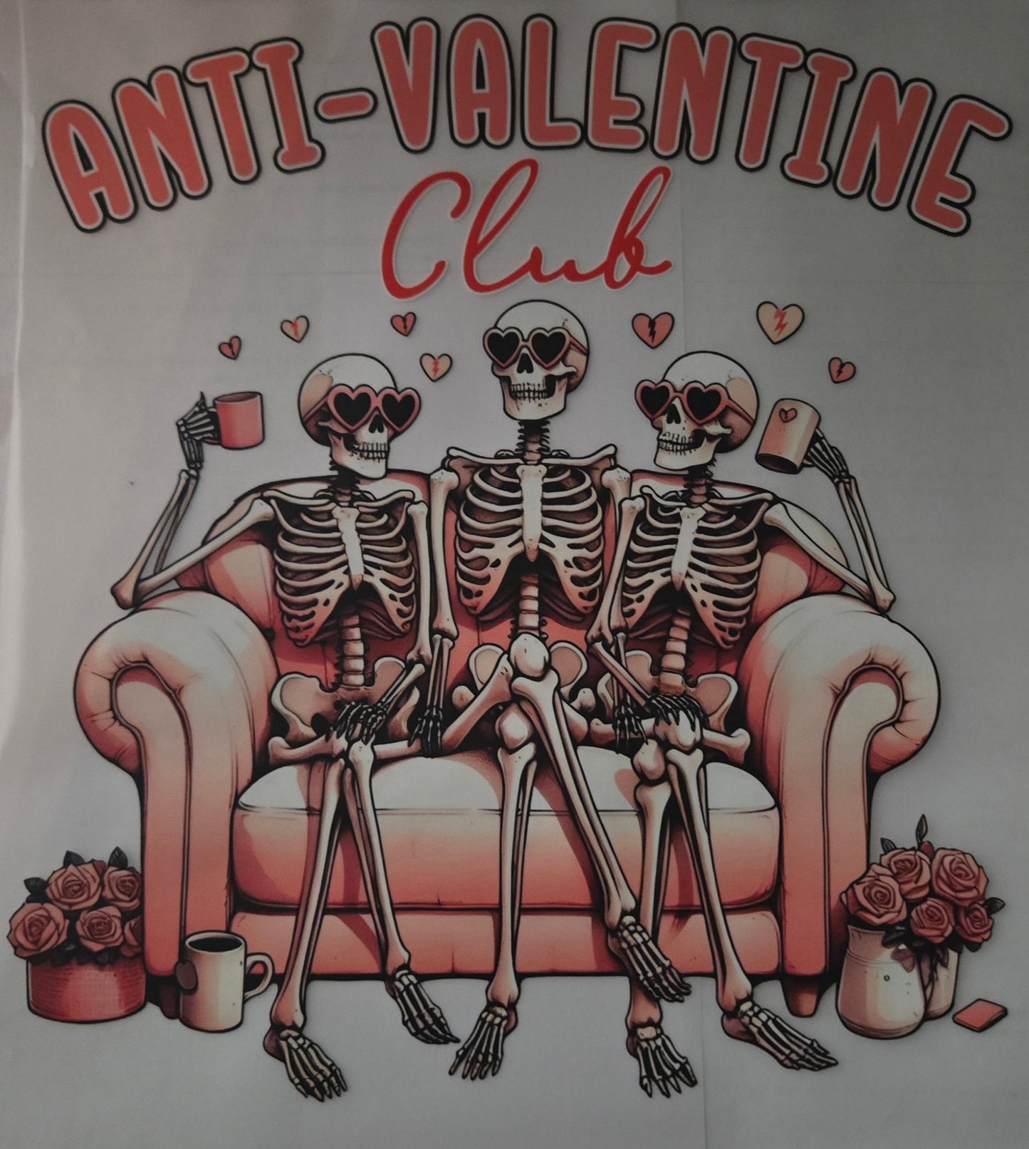 Anti Valentine's day club dtf transfer