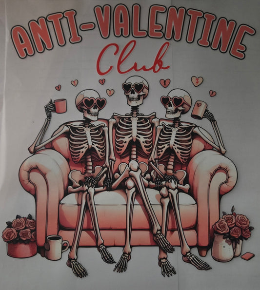Anti Valentine's day club dtf transfer